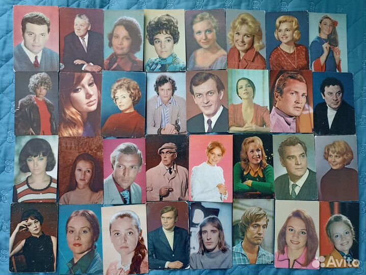 Фото открытки артистов СССР