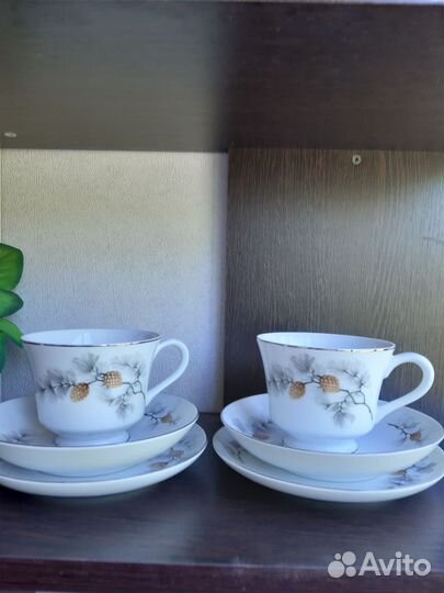 Винтаж Чайная тройка Япония