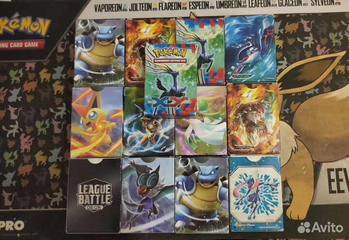 Улучшенные стартовые колоды Покемон кки