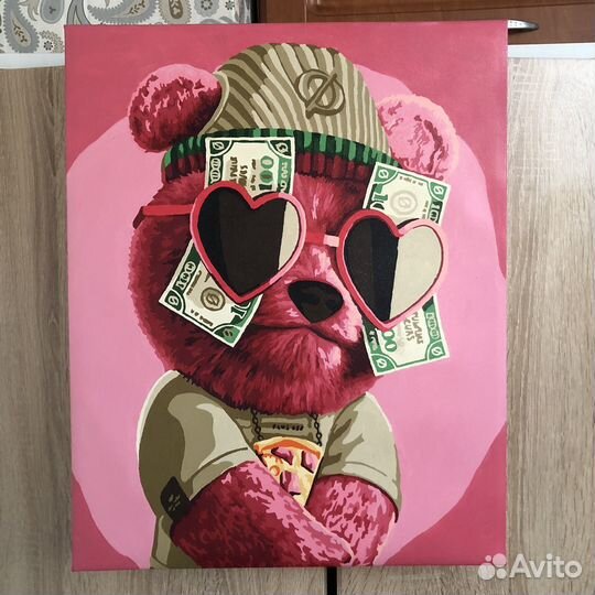 Готовая картина по номерам