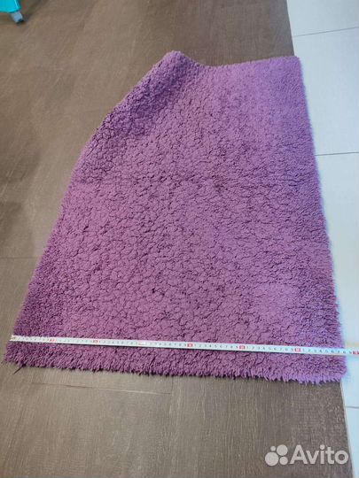 Коврик в ванную комнату 70*102 - фиолетовый