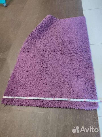 Коврик в ванную комнату 70*102 - фиолетовый