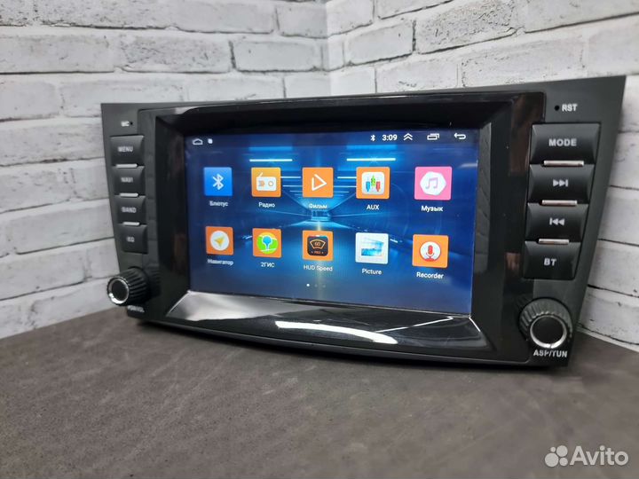 Магнитола на Mercedes w211 c219 CLS android 13