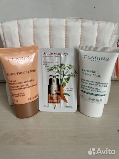 Clarins набор в косметичке