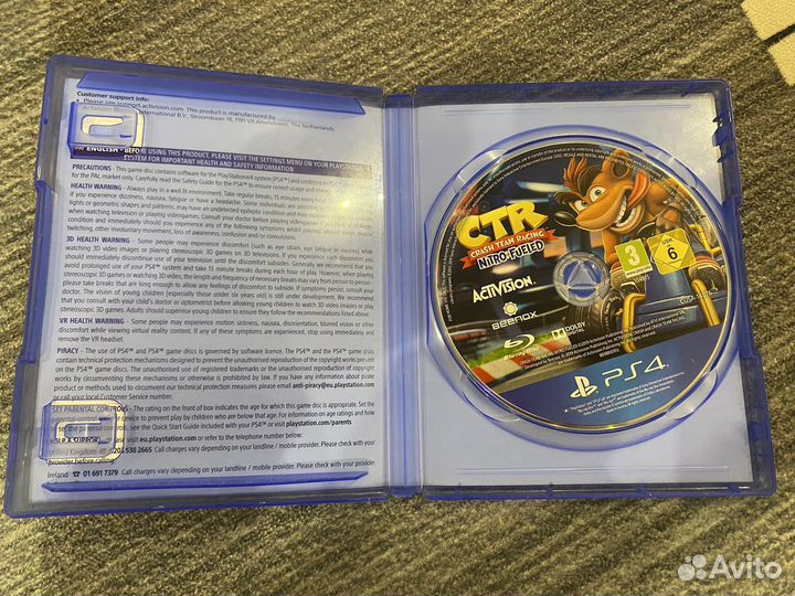 Crash team racing nitro fueled ps4