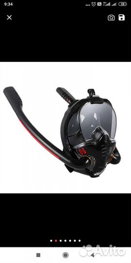 Маска для снорклинга xl