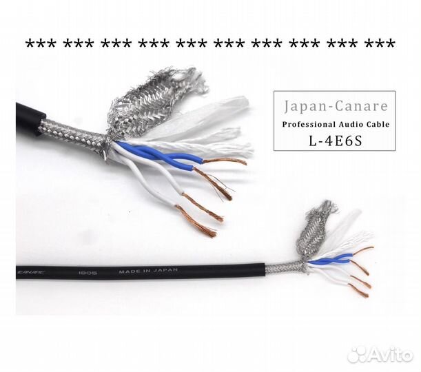 Кабель Canare 3,5 jack на RCA 1,5 m