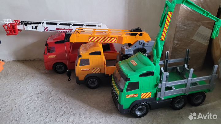 Строительные машины большие