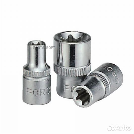 Force 52614 1/4 Головка кор.E14