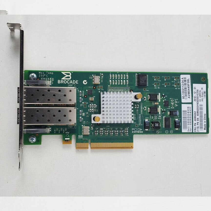 [46M6062] Контроллер Fibre Channel Brocade, Ibm 2x8 46m6062