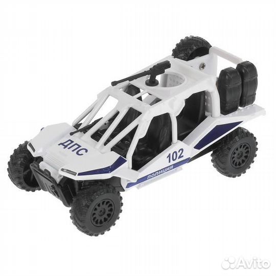 Машина Технопарк металл Автовездеход Полиция 12 см