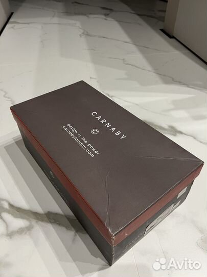 Мужские ботинки carnaby натуральная кожа