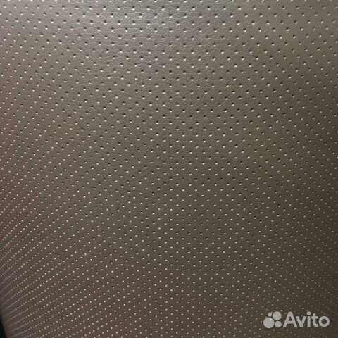 Экокожа перфорированная на поролоне шоколад