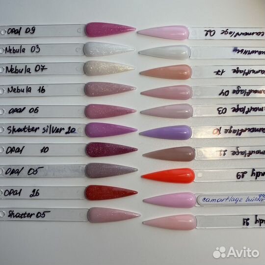 Гель для наращивания ногтей молочный новый