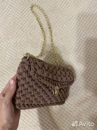 Сумка вязанная