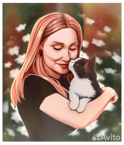 Портрет по фото на заказ / Художник-иллюстратор