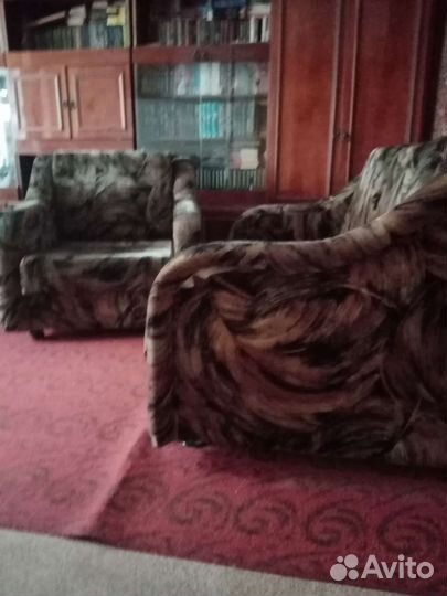 Диван и 2 кресла