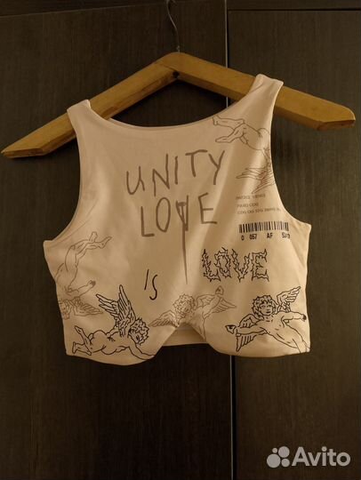 Топ бежевый