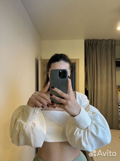 Топ с рукавами love republic 46-48