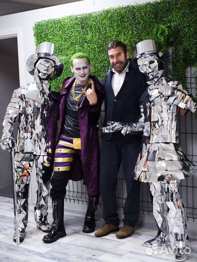 Зеркальные люди + Фотозона на праздник - Краснодар