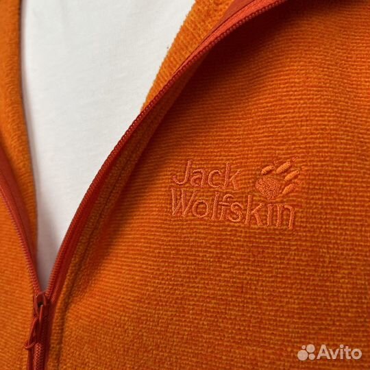 Винтажный флисовый анорак Jack Wolfskin Nanuk