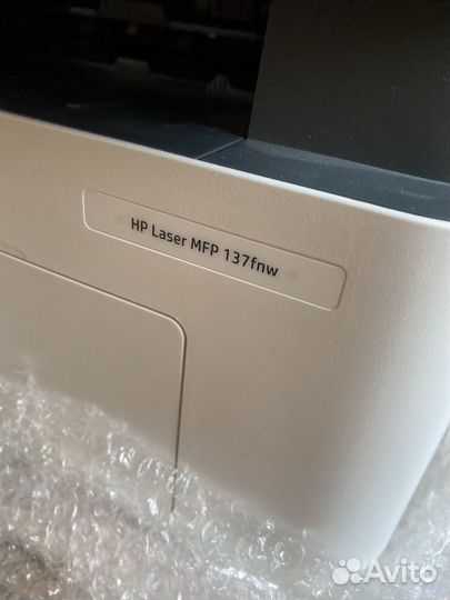 Мфу HP laser 137fnw