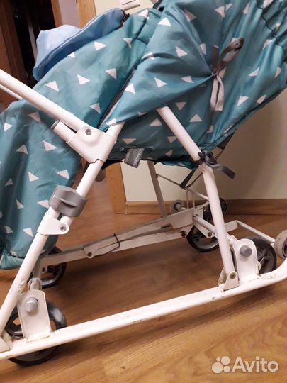 Детские санки коляска