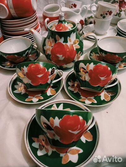 Сервизы ГДР, лфз, Дулево