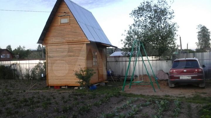 Дача 24 м² на участке 6 сот.