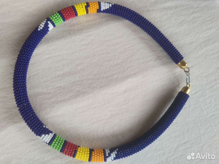 Чокер из бисера