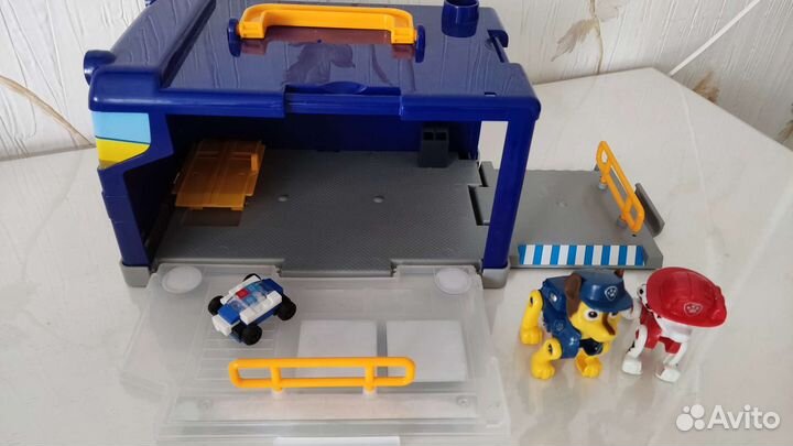 Щенячий патруль парковка сундучок