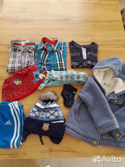 Вещи пакетом на мальчика 3-5 лет