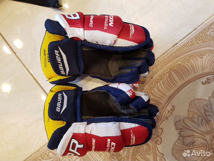 Перчатки Bauer MX3, разм.8, разово использовались