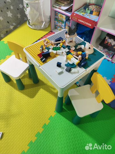 Детский стол и стул бу