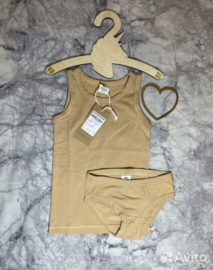 Musli green cotton нижнее белье на девочку новое