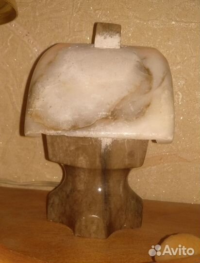 Светильник ночник домик из камня СССР