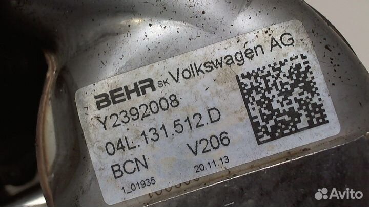 Охладитель отработанных газов Skoda Octavia (A7)