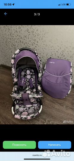 Коляска 3 в 1 riko nano