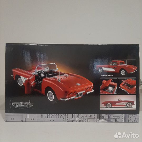 Конструктор Chevrolet Corvette 1961 аналог 10321