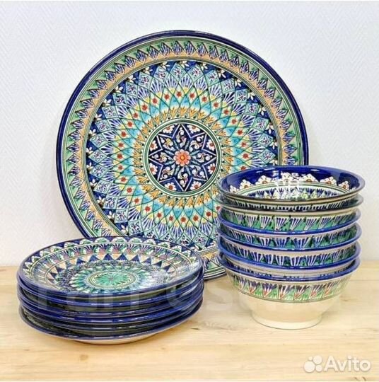 Посуда узбекская ручной работы