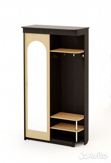 Прихожая Большая Левая (Венге/Беленый дуб)