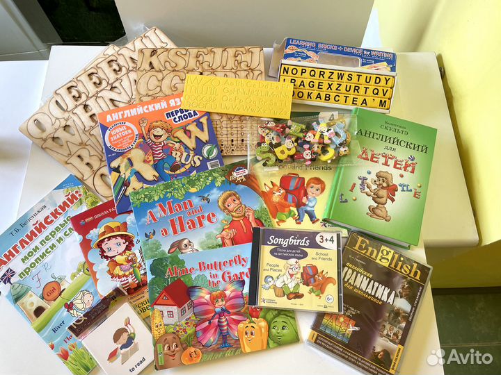 Игры по английскому языку, магнитные буквы