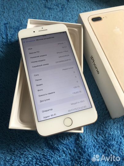 iPhone 7 plus 128гб