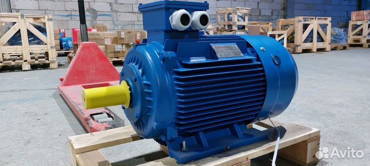 Электродвигатель аир 132S6 5.5кВт 1000об новый