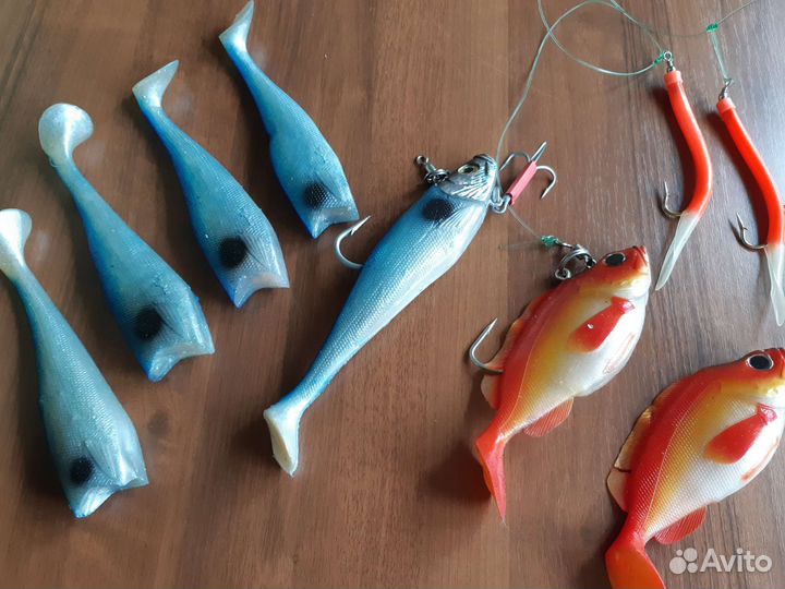 Блисны, Воблеры и крючки