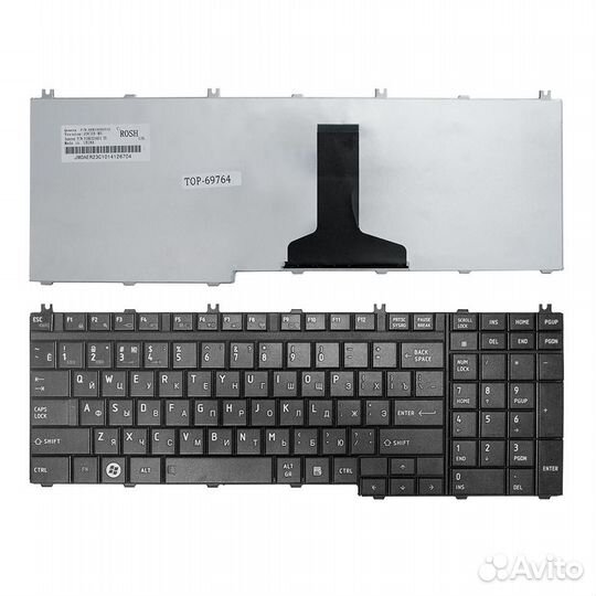 Клавиатура для ноутбука Toshiba Satellite A500, A5