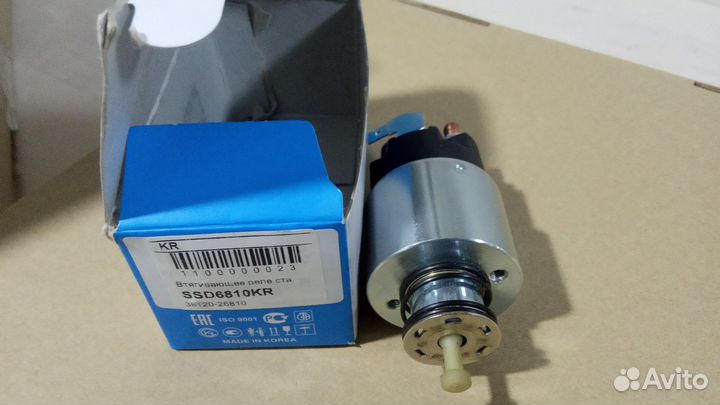 Втягивающее реле стартера krauf ssd6810kr