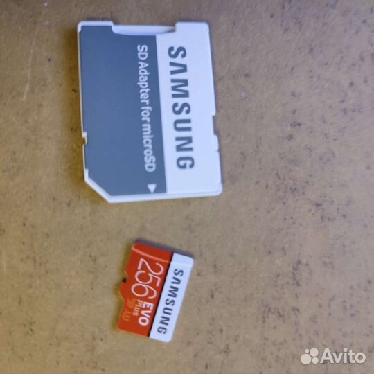 Карта памяти micro sd 256 samsung 10 class
