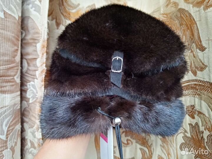 Шапка норковая новая