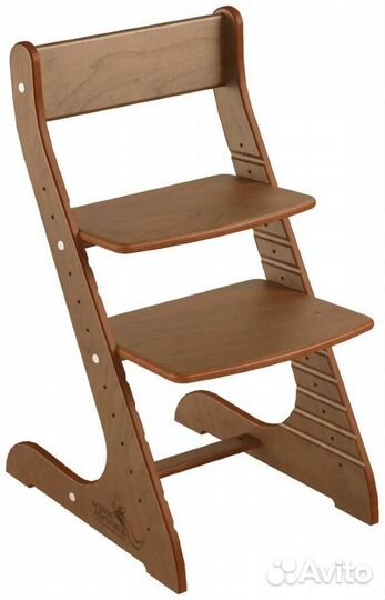 Растущий стул Конёк Горбунёк Комфорт, орех